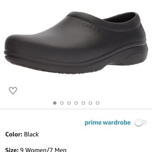 Croc non slip clogs